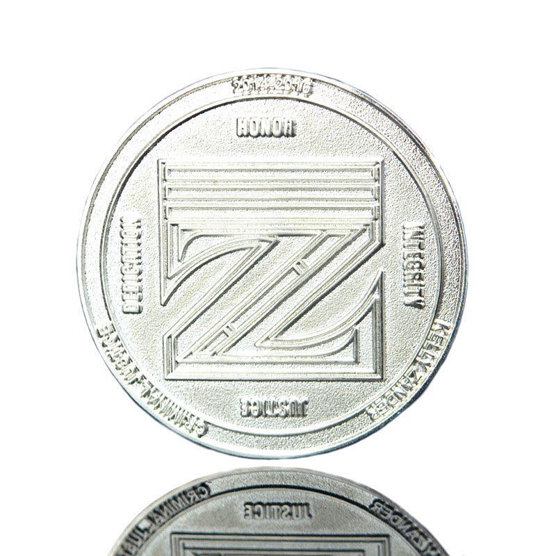 Custom Engraved Silver Coin