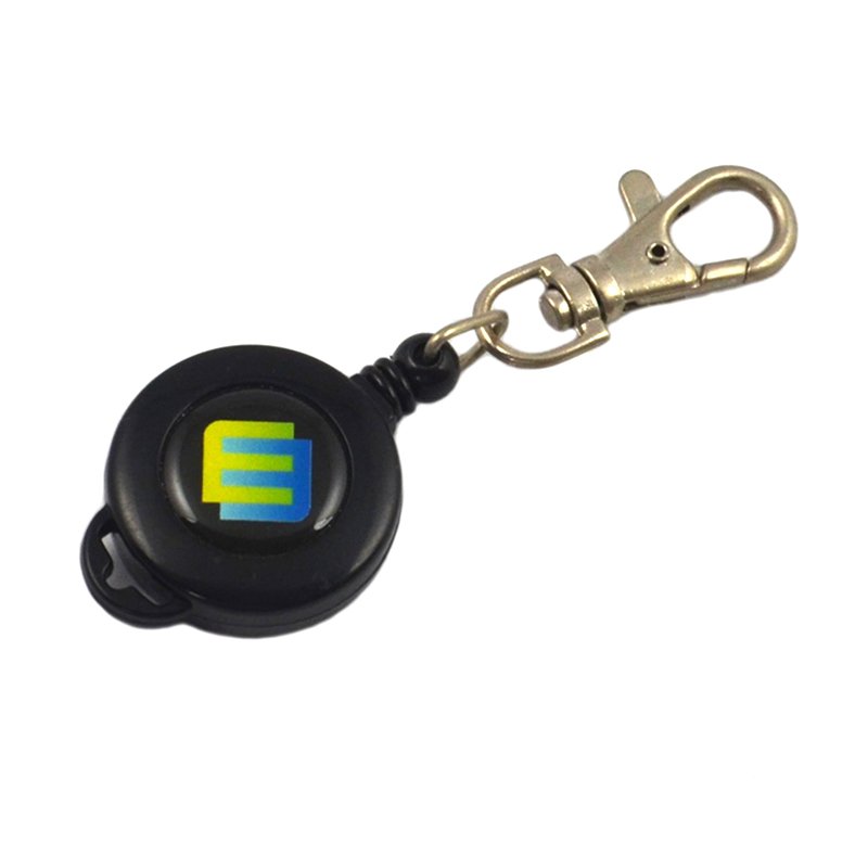 Custom Id Holder Keychain Retractable Key Chain