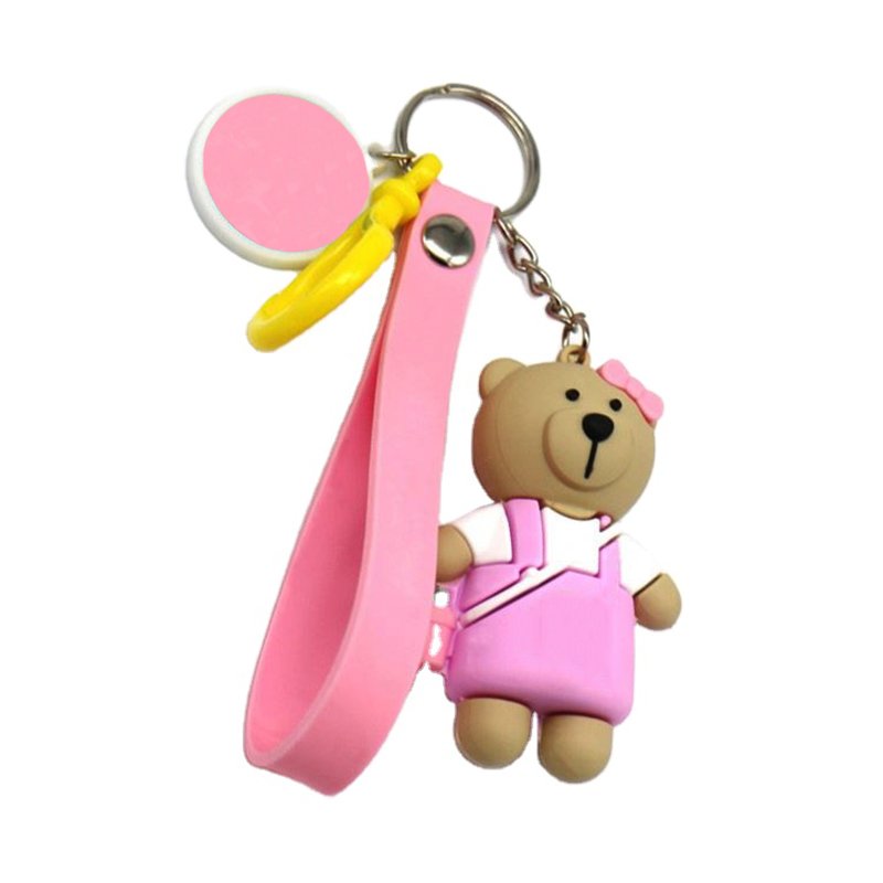 Baby Keychain 3D Plastic Soft Toy Key Chain