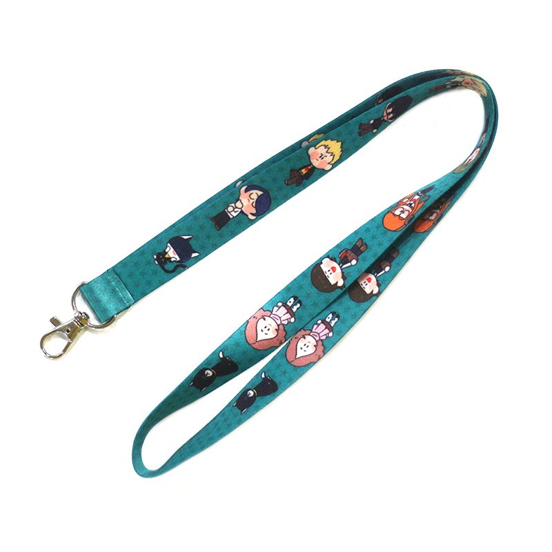 Neck Key Holder Custom Printed Lanyard Keychain