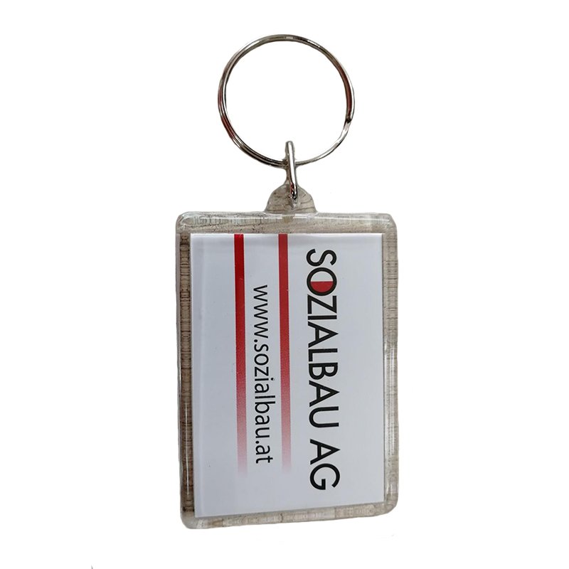 Anniversary Keyring Custom Key Chain Acrylic Keychain