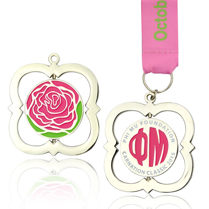 Award Medal Custom Medallion With Ribbon