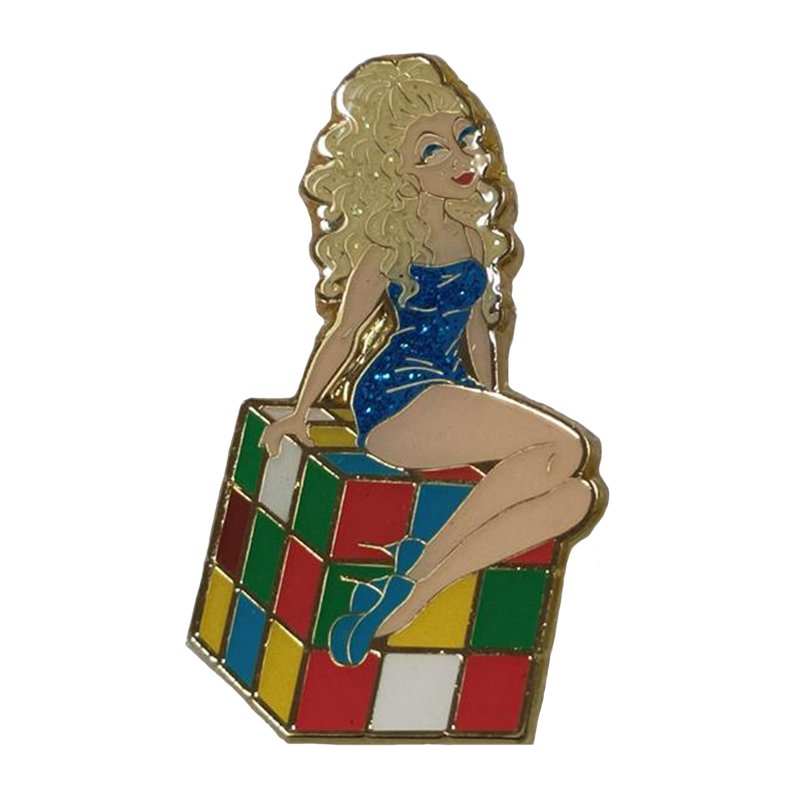 Pin Manufacturer Enamel Lapel Glitter Pin