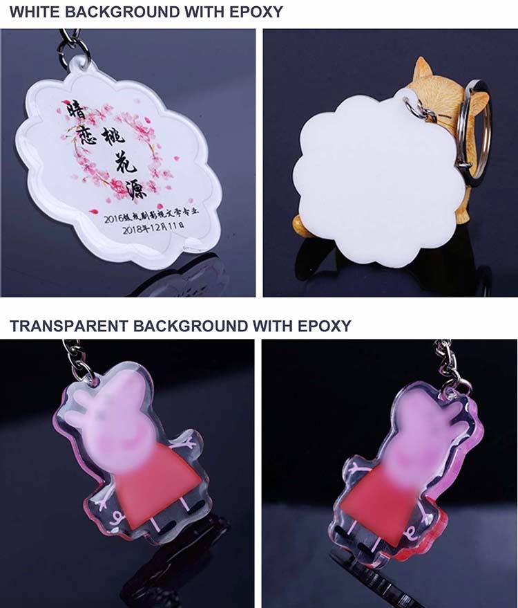 Custom Printed Acrylic Keychains Wholesale Cute Anime Acrylic Charms