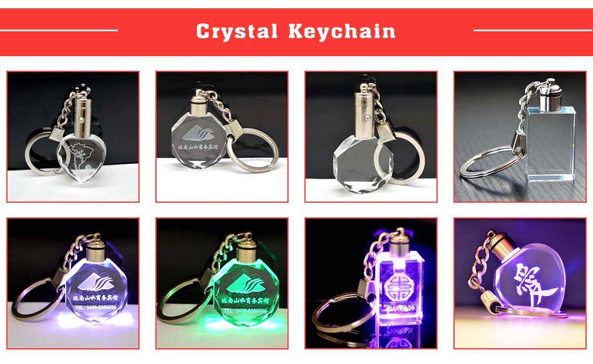 crystal keychain