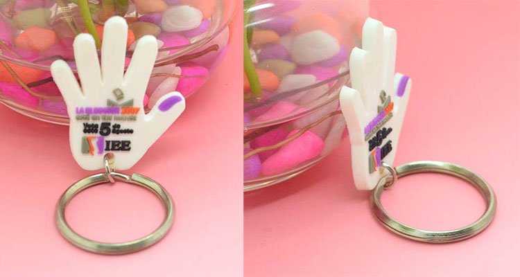 pvc key ring