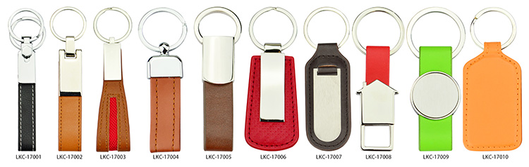 Leather keychain-1-A