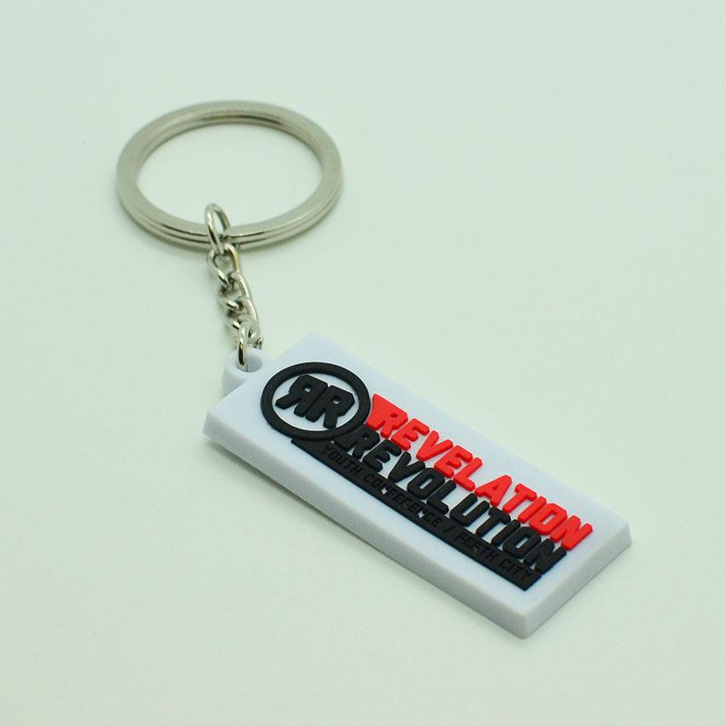 Soft pvc keychain with custom logo PVC keychain