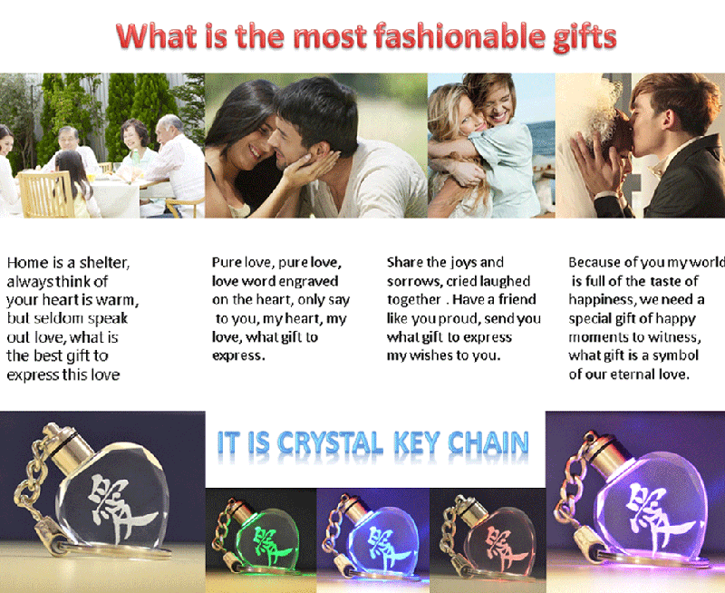 crystal led keychain manufacturer