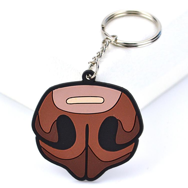 3D Soft Pvc keyring