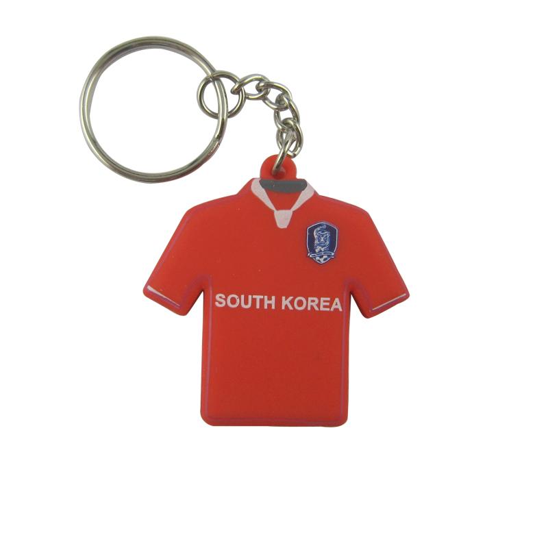 Silicone T-shirt key chain