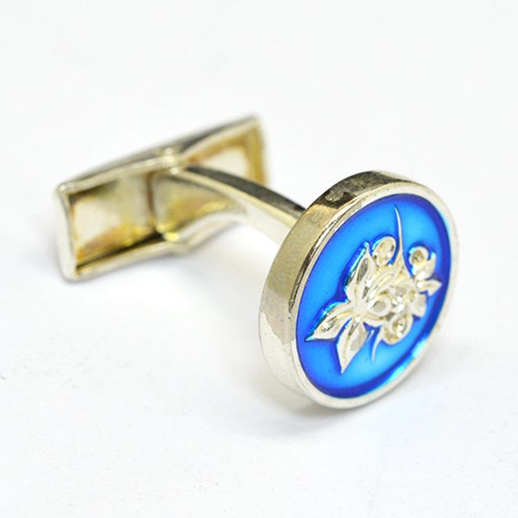 Custom Blank Cheap Silver Cufflink