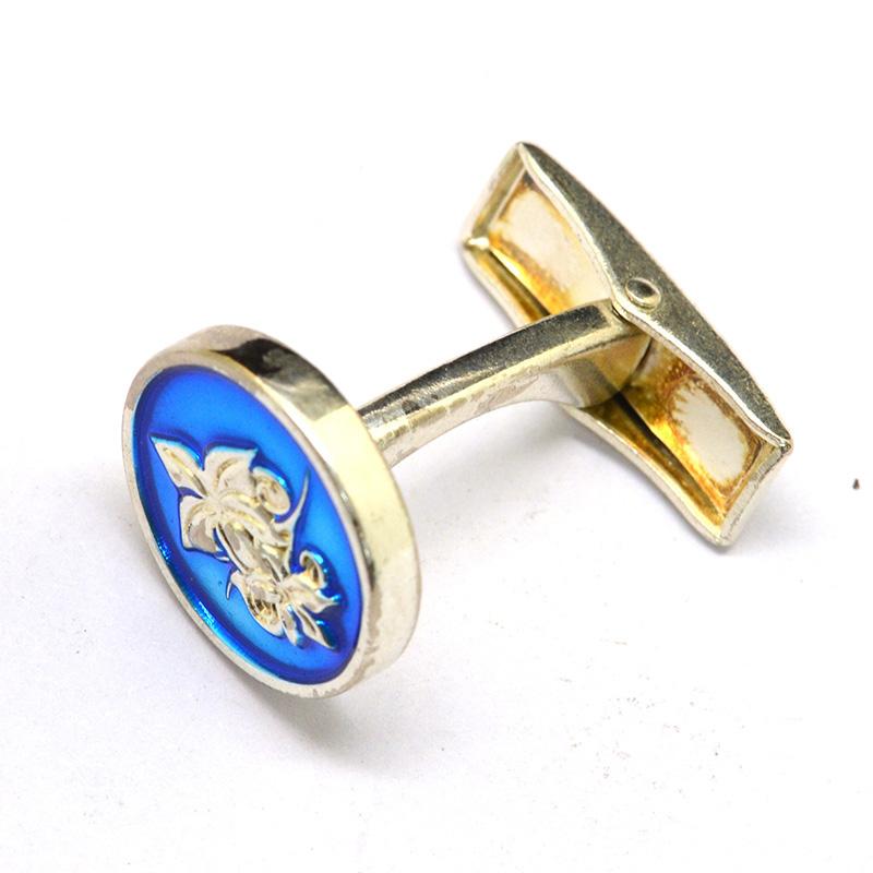 Custom Blank Cheap Silver Cufflink