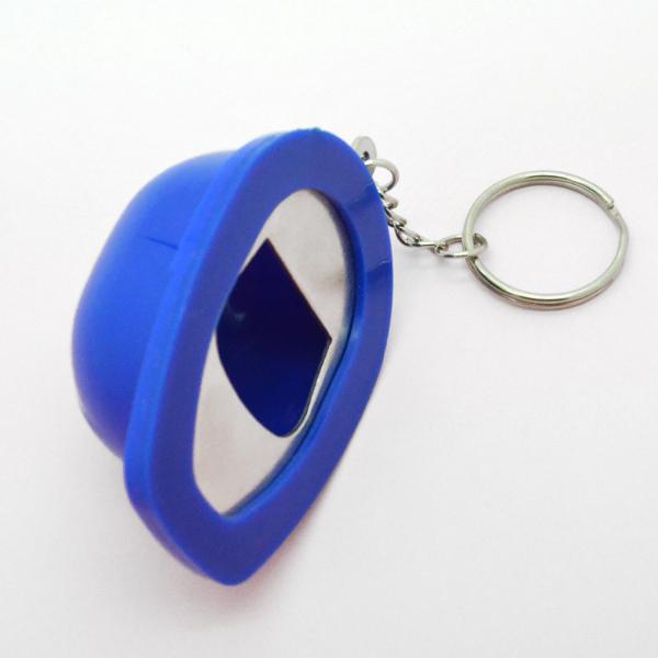 Personalised Helmet Bottle Opener Keychain