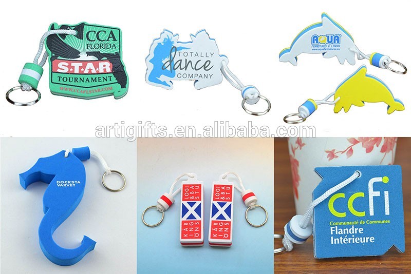 Keychain Maker Custom Bulk Cheap Letter Eva Floating Key Chain