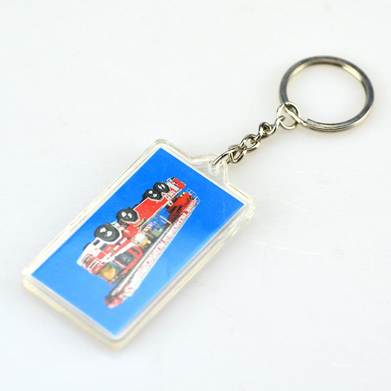 Personalized Clear Acrylic Keychain