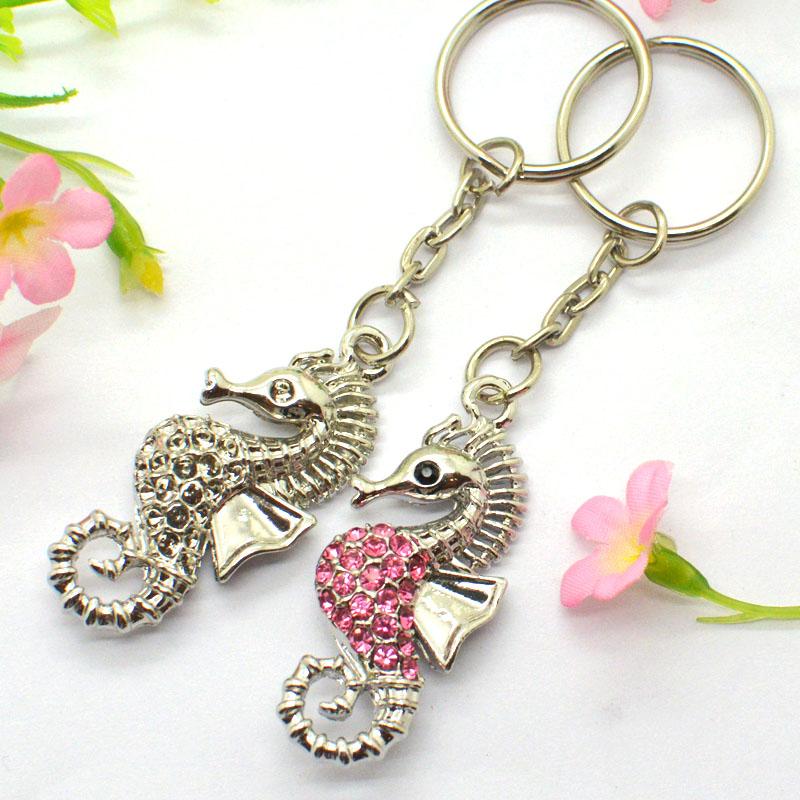 3D Plated Jewelry Unicorn Keychain