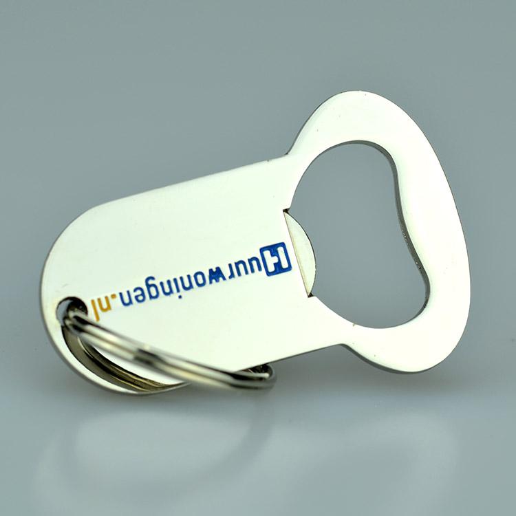 print metal bottle opener keyring