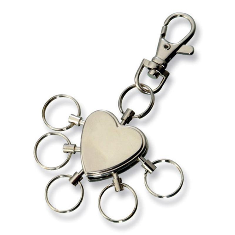 Metal Multifunction Personalized Advertising Keyring Metal Keychain