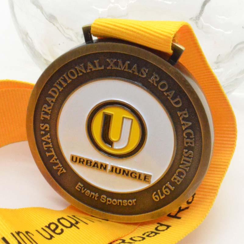 Wholesale Custom Cheap Bulk Religious Medal With Ribbon Medals