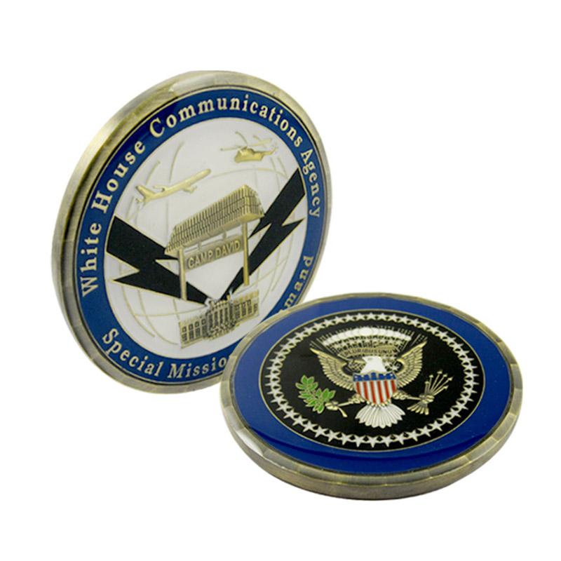 Cheap Customize Bulk Blank Enamel Religious Coins COINS