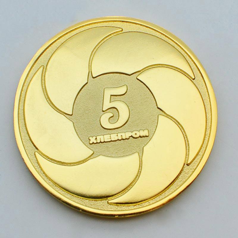 Hot Sale Cheap Art And Crafts Metal Plated Gold Coins COINS