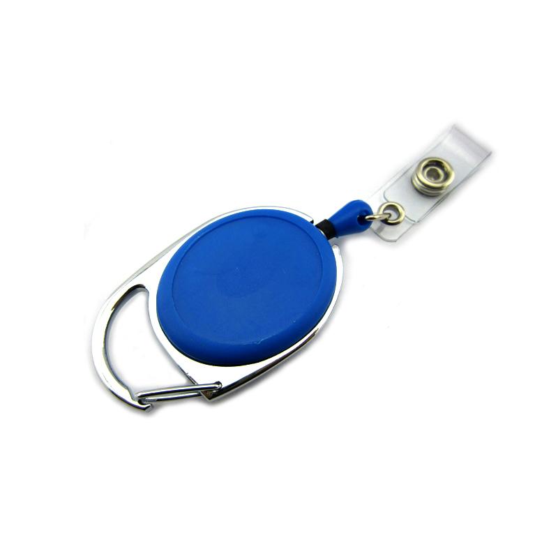 China Wholesale Promotional Customized Retractable Badge Reel Pin Badge