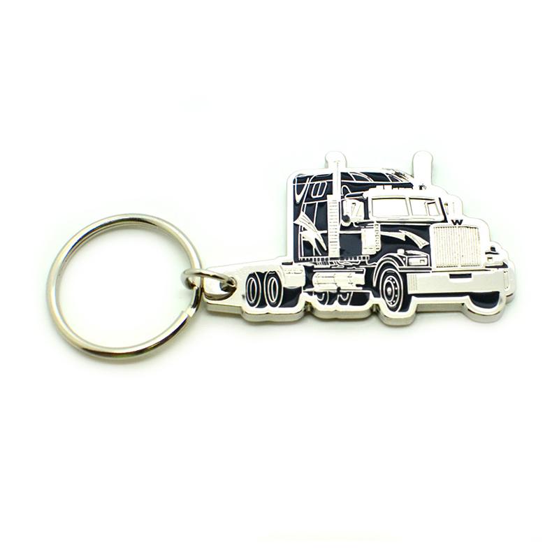 Artigifts Keychain Supplier Custom Enamel Metal Truck Keychain Metal
