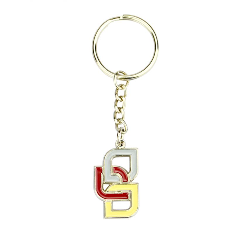 Custom Bulk Metal Jewelry Letter Key Chains Wholesale Metal Keychain