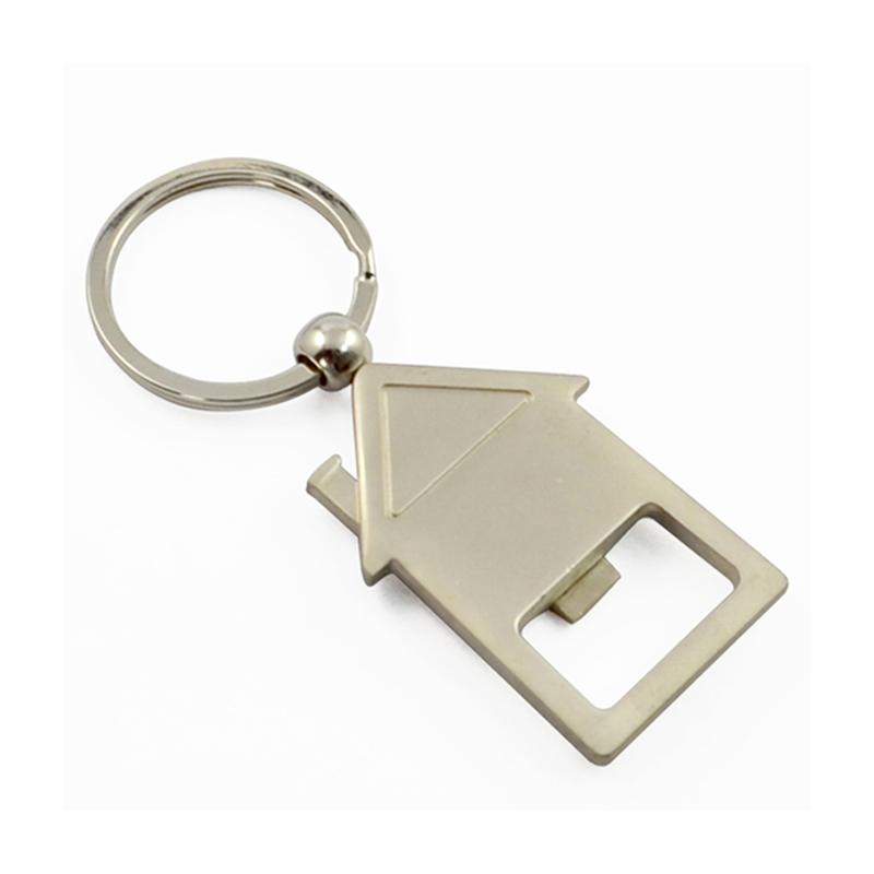 Wholesale Keychain Custom Metal House Shaped Keychains Metal Keychain