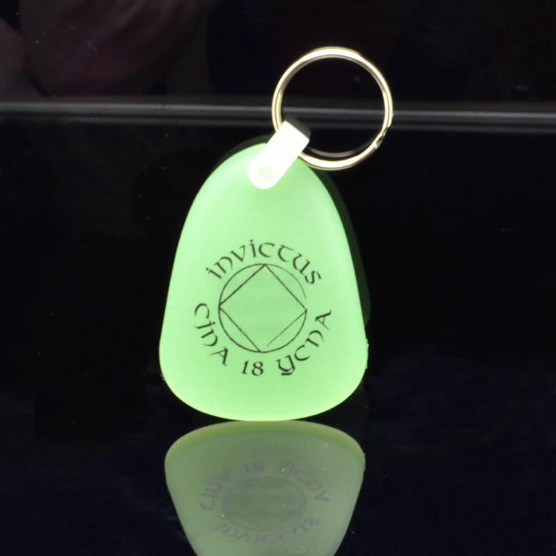 Wholesale Keychains Custom Bulk Pvc Glow In The Dark Keychain PVC
