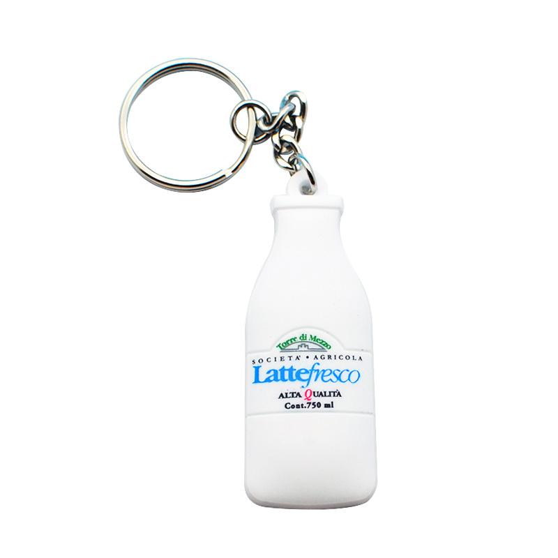 Keychains Maker No Minimum Design Your Own Plastic Key Holder PVC