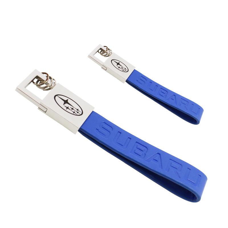 Keyring Maker Custom Bulk Cheap Leather Keychain For Car Leather Keychain