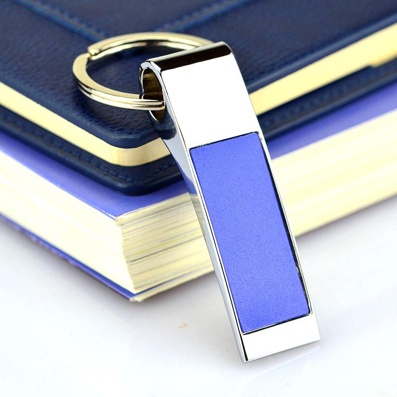 Key Ring Factory Wholesale Cheap Blank Bulk Leather Keychains Leather