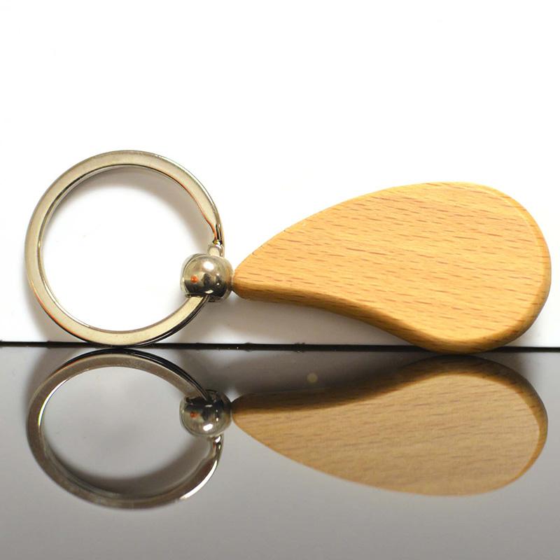 Wholesale Keychains Maker Promotional Cusotm Key Chain Wood Wood keychain