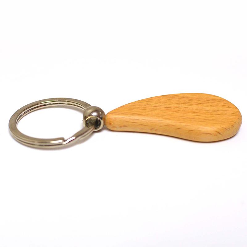 Wholesale Keychains Maker Promotional Cusotm Key Chain Wood Wood keychain