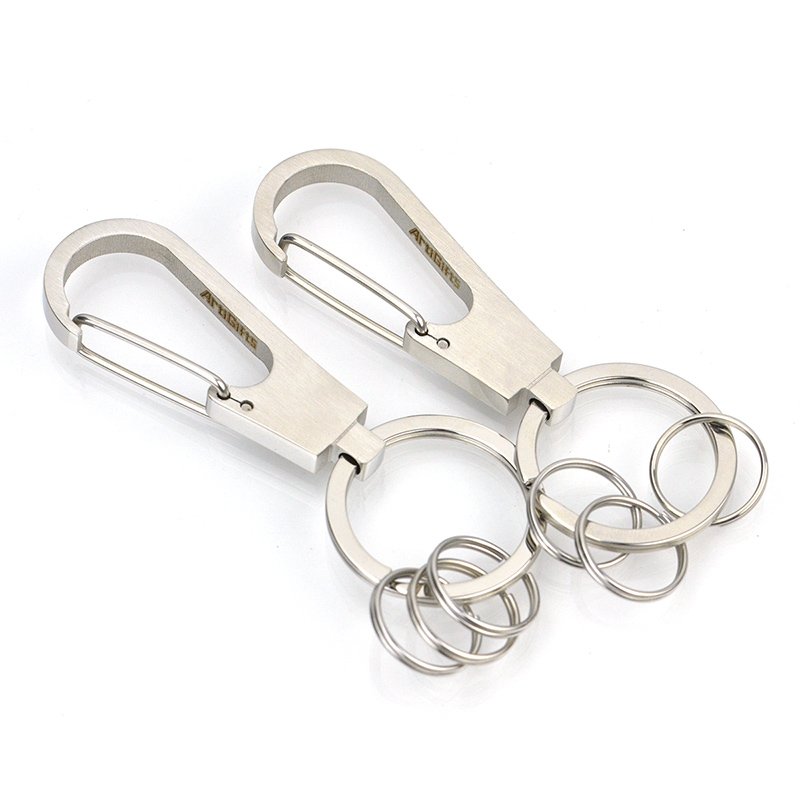 Custom Key Ring Manufacturer China Supply Metal Keychain Hook Metal Keychain