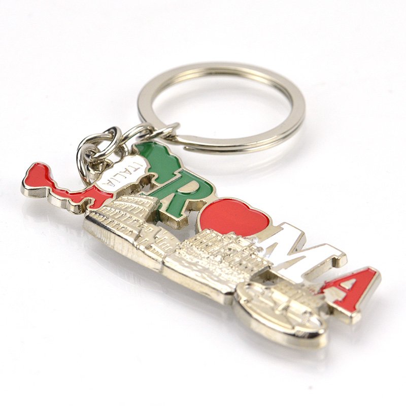 Custom Malaysia Metal Keychain Personalised Souvenir Key Chain Metal