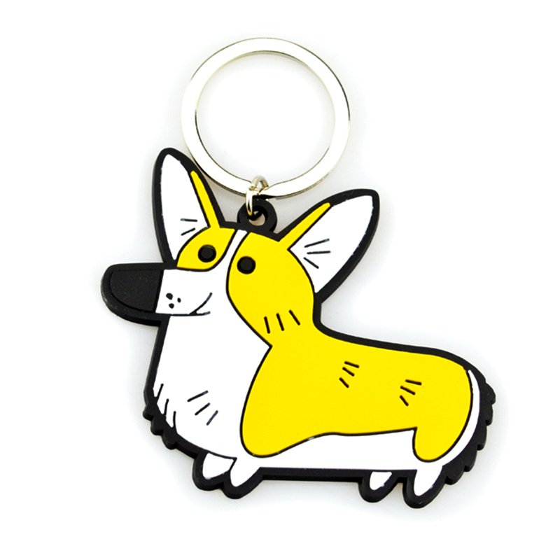 Custom Logo Keychains No Minimum Soft Pvc Rubber Key Chain PVC keychain