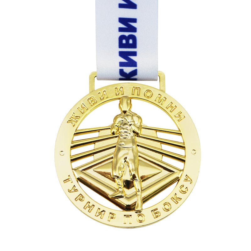 Wholesale Medals And Trophies Custom Gold Metal Sports Medal Medals