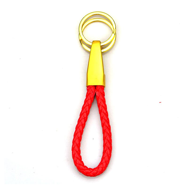 Cusotm Leather Keychain Tassels Bulk Pu Handmade Key Chain Leather