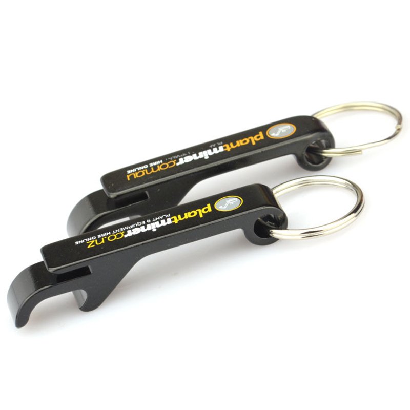 Custom Logo Key Holder Bottle Opener Aluminium Keychain Metal Keychain