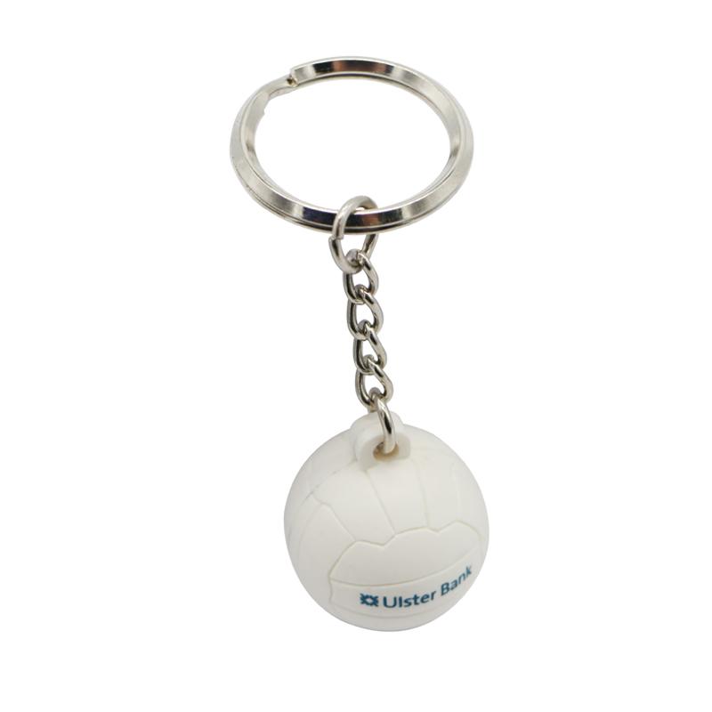 Keychain Volleyball 3D Soft Pvc Key Chains Custom Keyring PVC keychain