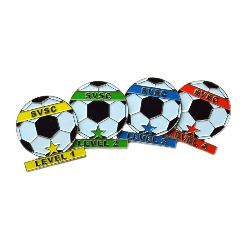 Artigifts Supplier Football Enamel Pin Badge Metal Lapel Pin Pin Badge