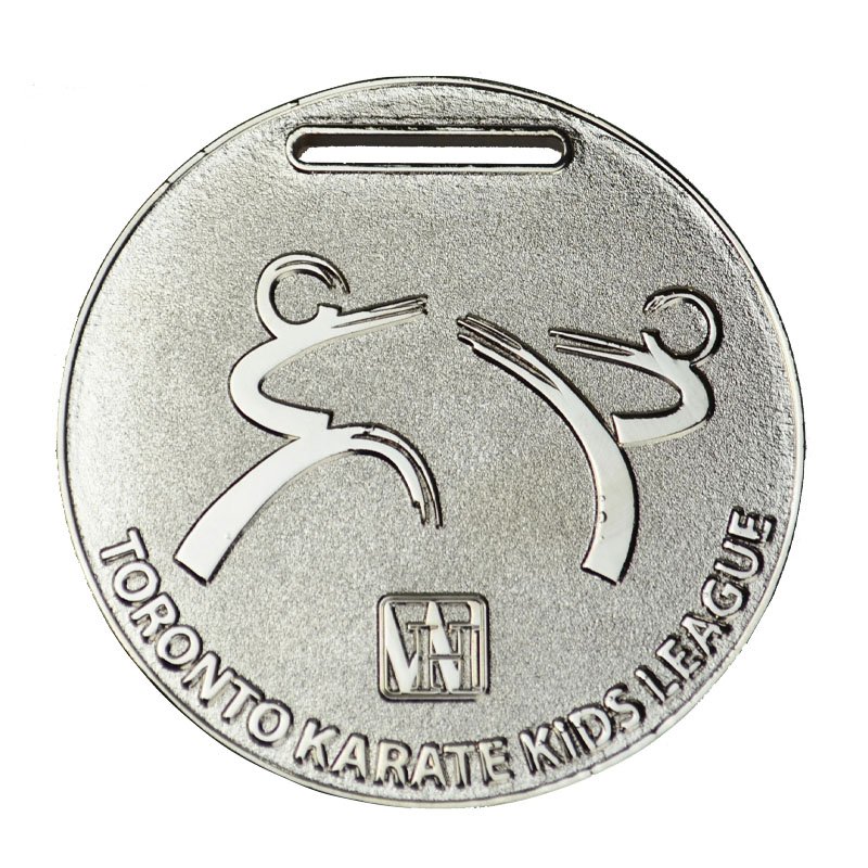 Wholesale Races Medal Custom Made Cheap Metal Silver Medal