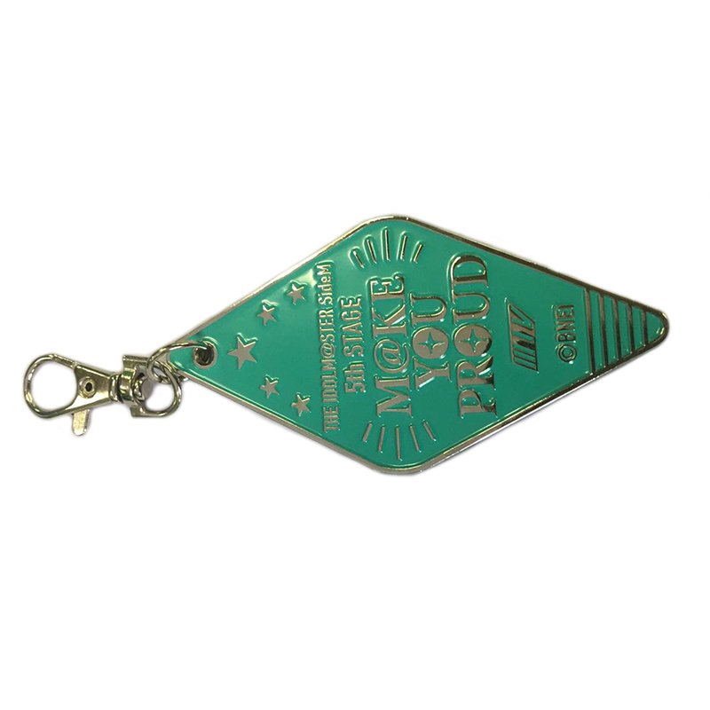 Bulk Engraved Keyrings Metal Keychain Custom Enamel Key Chains