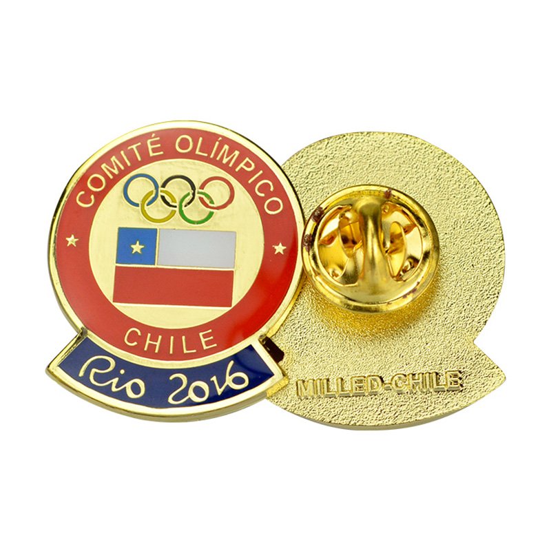 Oem Wholesale Name Tag Pin Badge Custom Metal Enamle Lapel Pin
