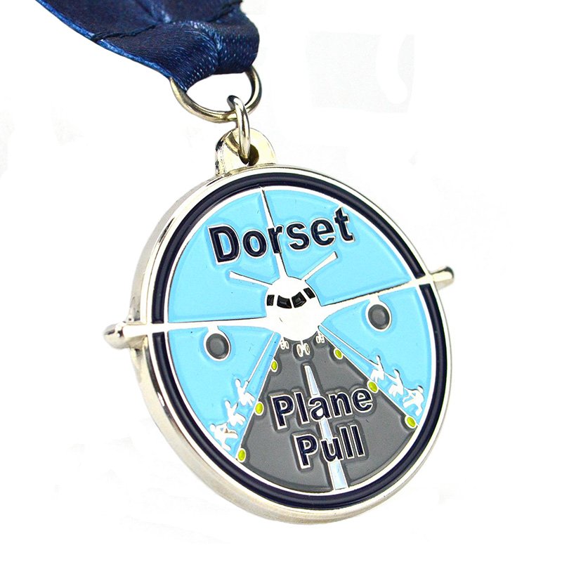 Promotional Trophies And Awards Cheap Custom Logo Enamel Medal