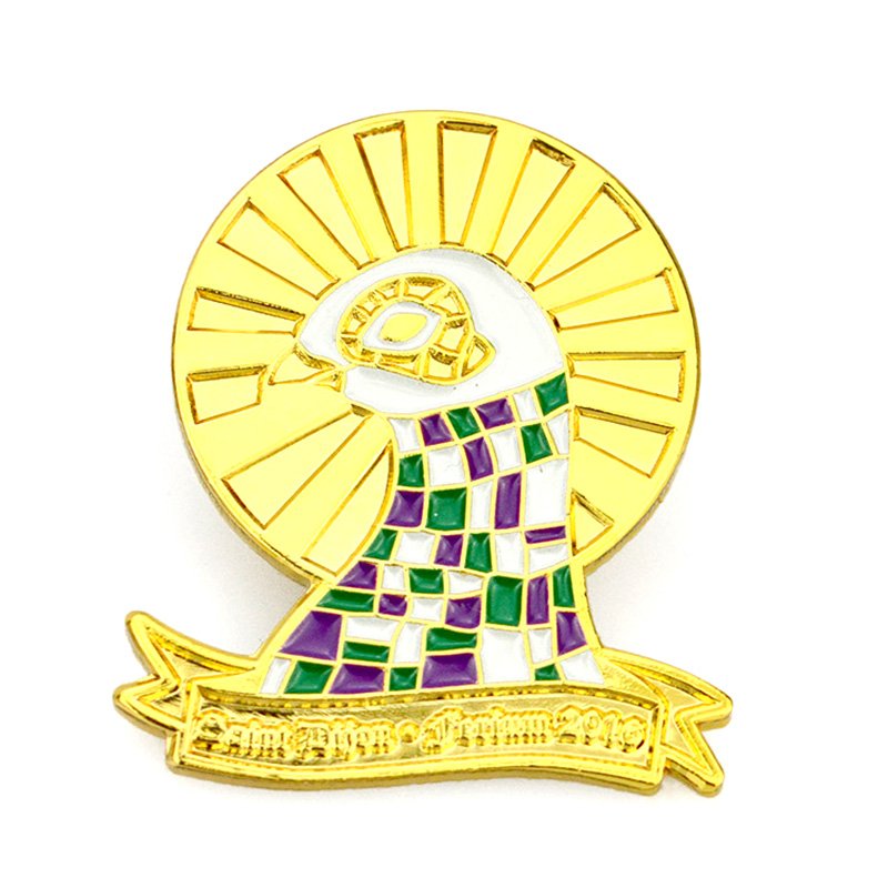 China Supplier Dubai Lapel Pin Badges Metal Souvenir Enamel Pins Pin