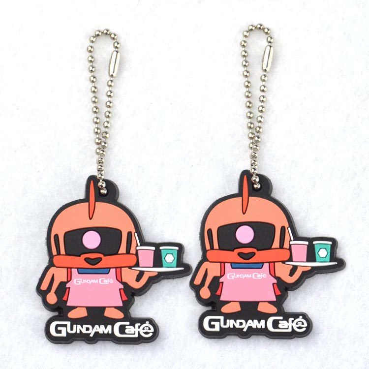 Soft Pvc Rubber Anime Keychain Charms With Custom Charms Logo